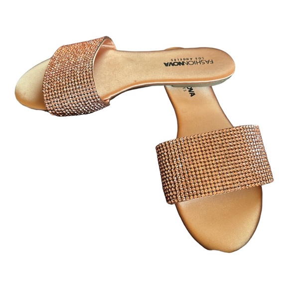 Rhinestone Sandals - Picture 2 of 3